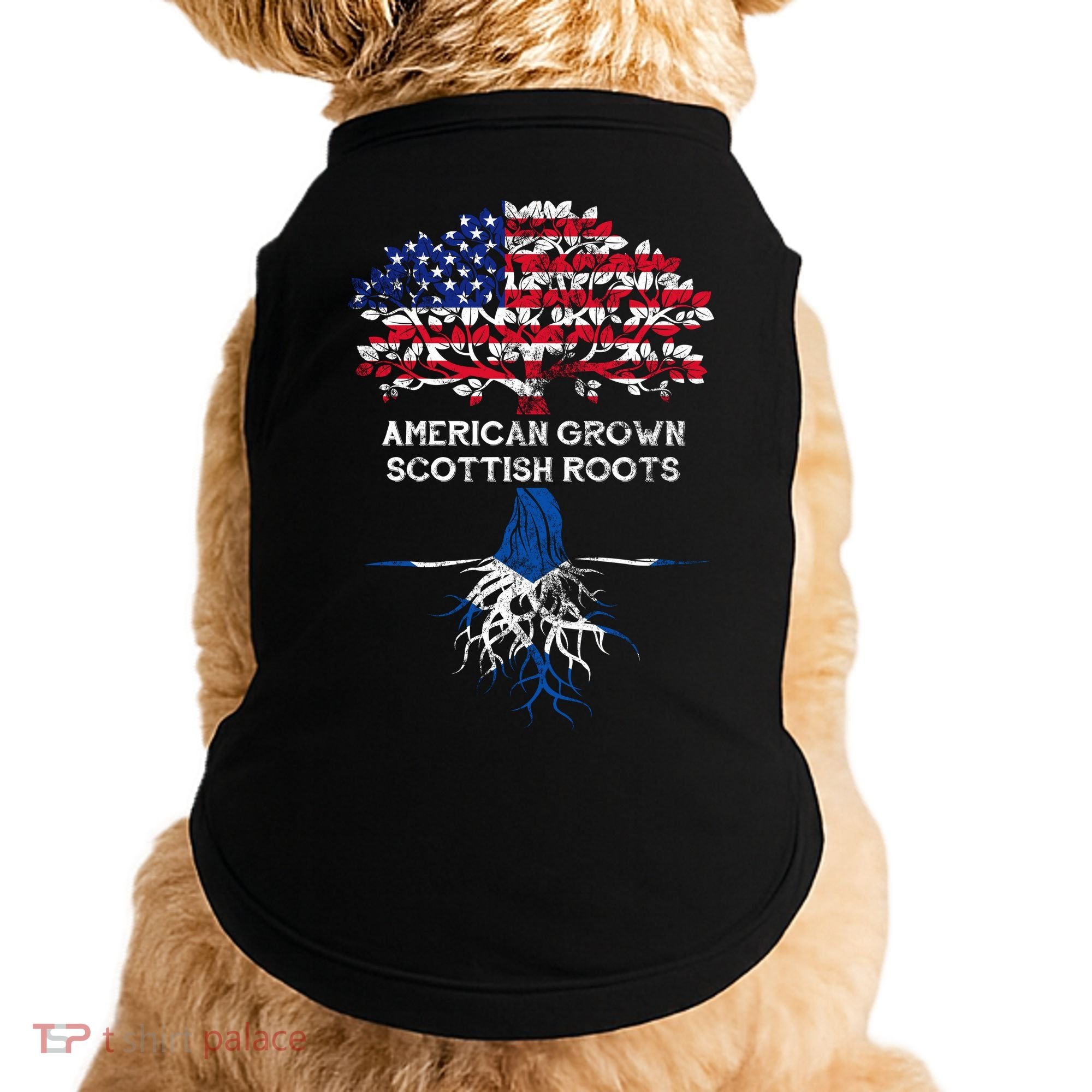 American Grown Scottish Roots Doggie Tank
