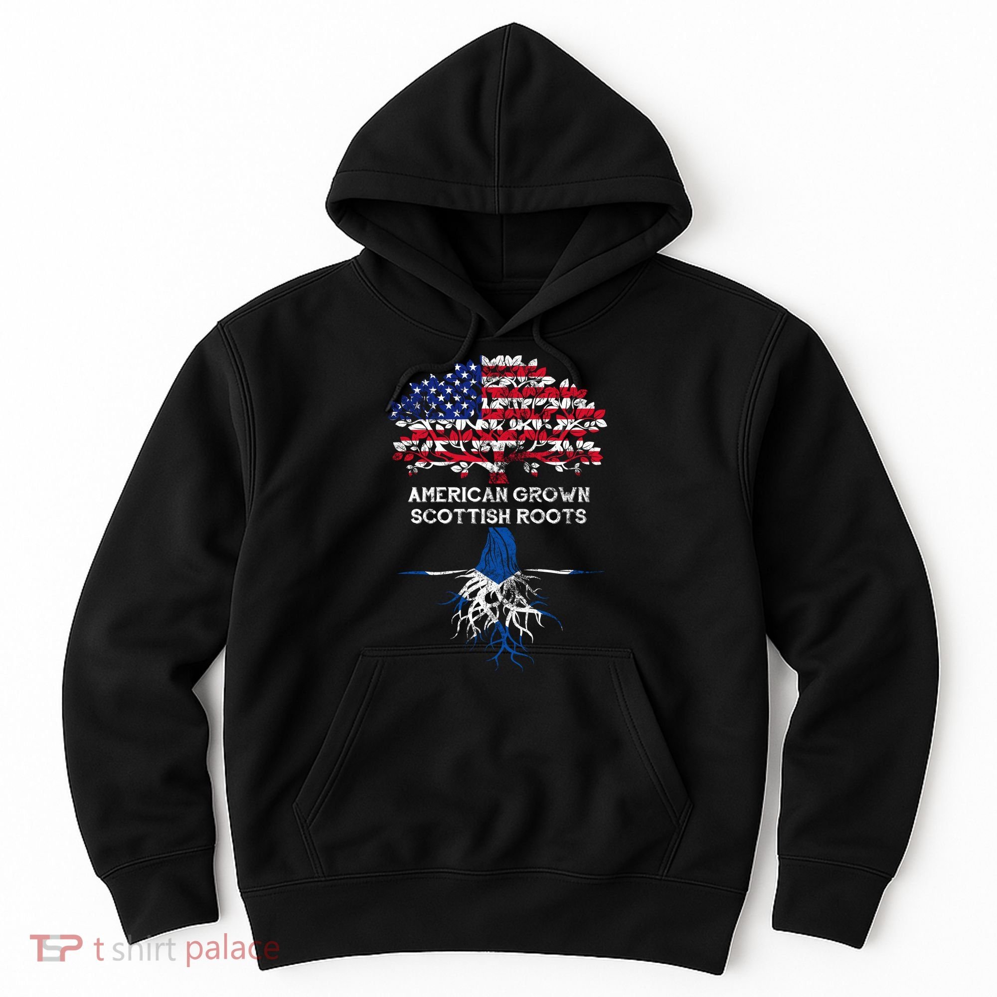 American Grown Scottish Roots Hoodie