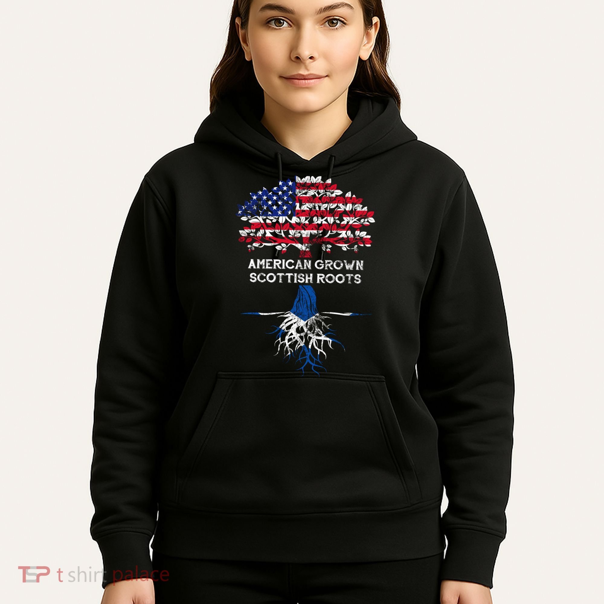 American Grown Scottish Roots Hoodie