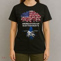 American Grown Scottish Roots T-Shirt thumb 4