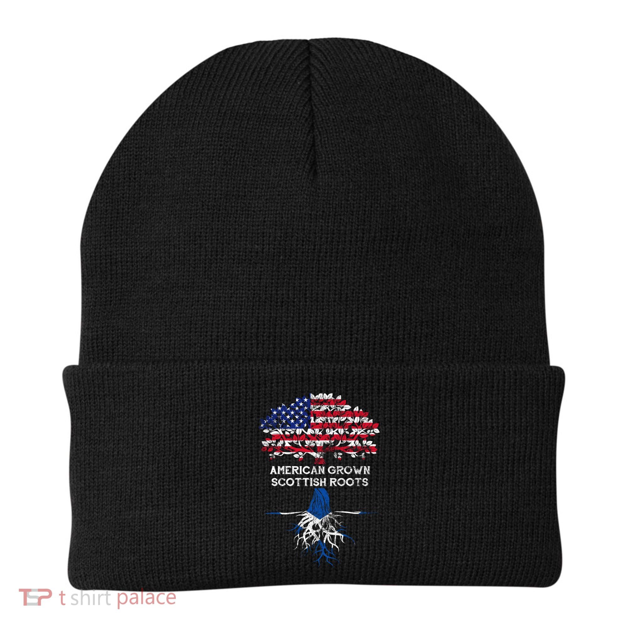 American Grown Scottish Roots Beanie