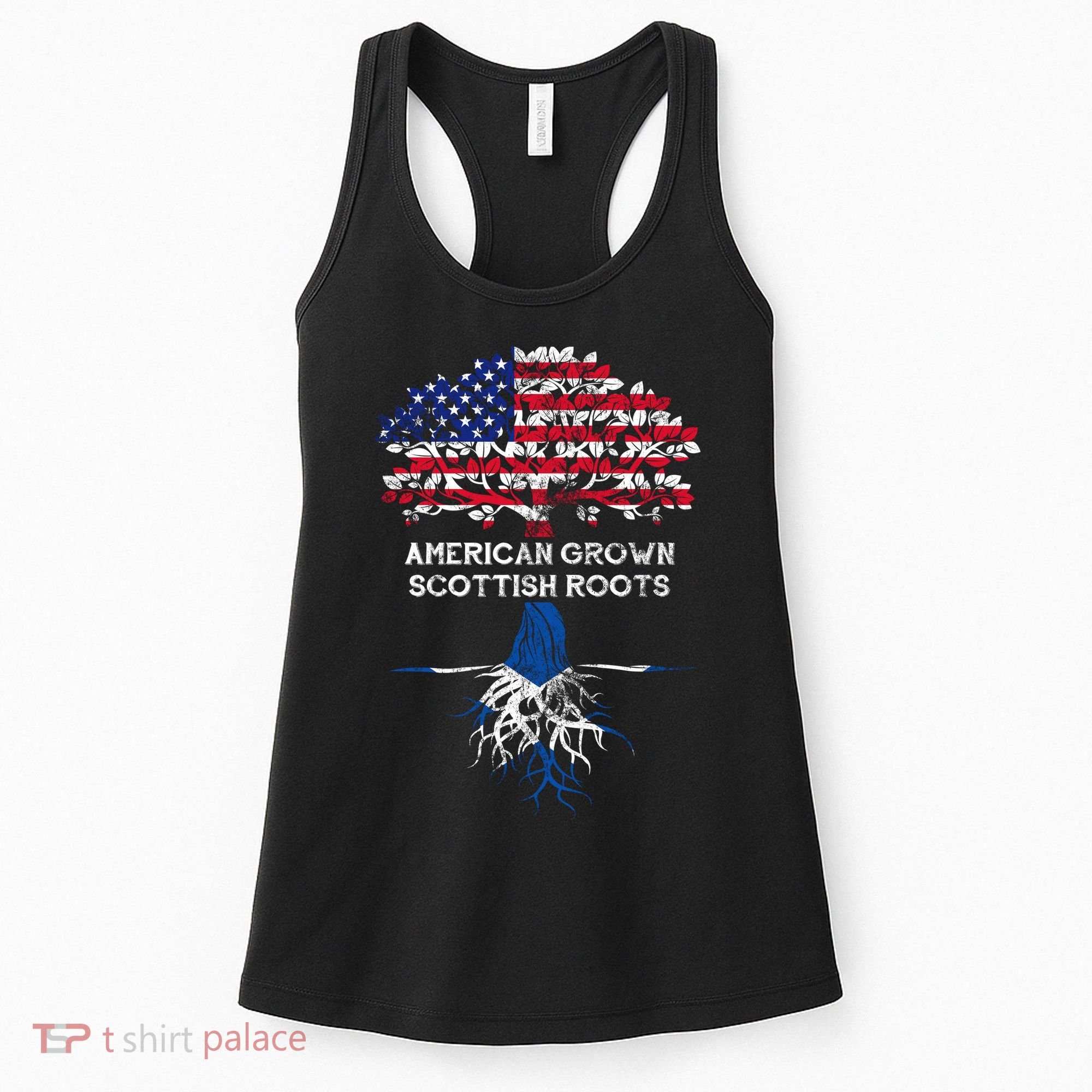American Grown Scottish Roots Women's Tank Top