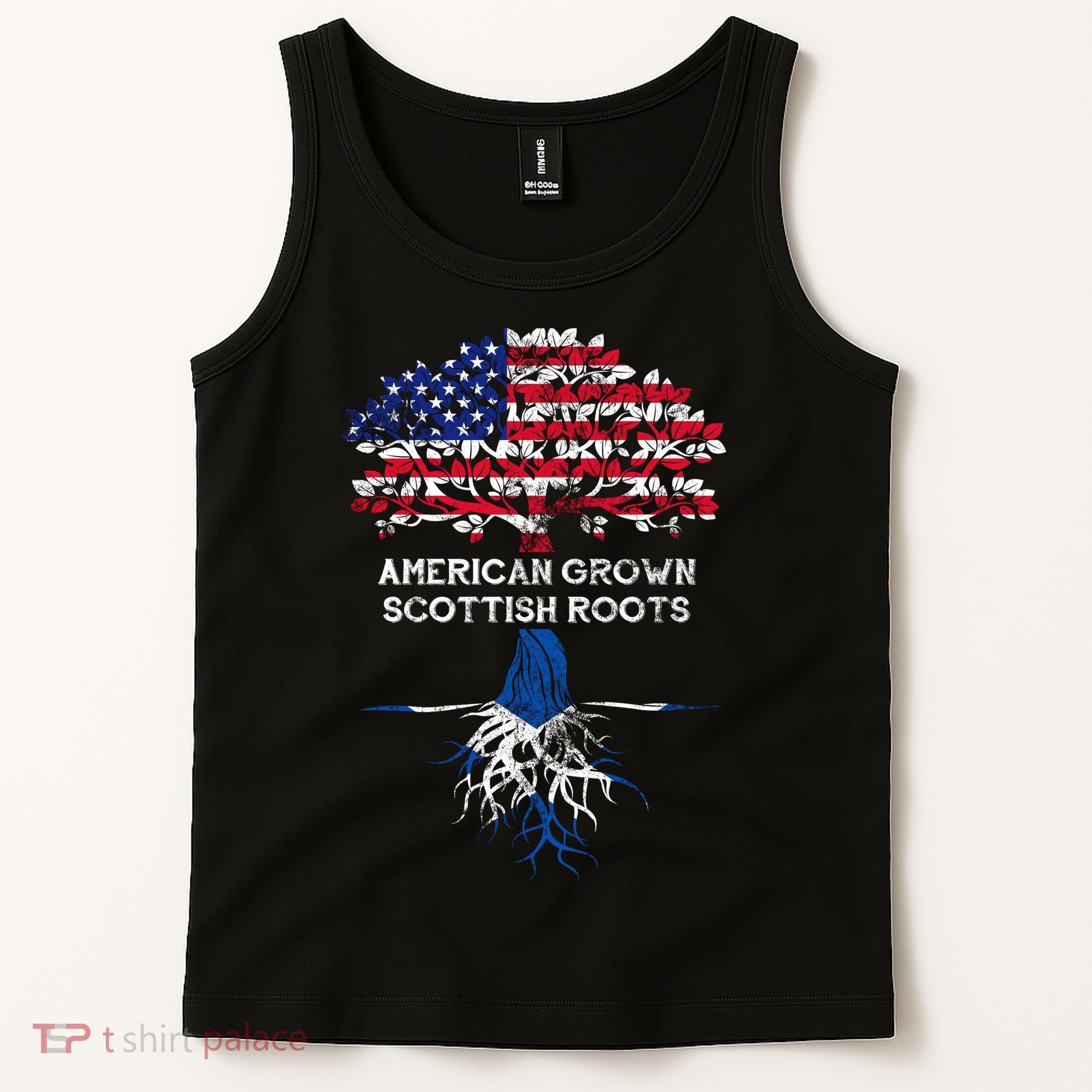 American Grown Scottish Roots Tank Top