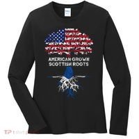 American Grown Scottish Roots Women's Long Sleeve Shirt thumb 0