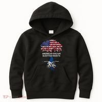 American Grown Scottish Roots Kids Hoodie thumb 0