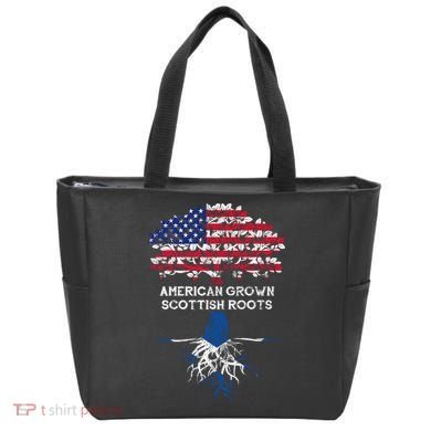 American Grown Scottish Roots Tote Bag