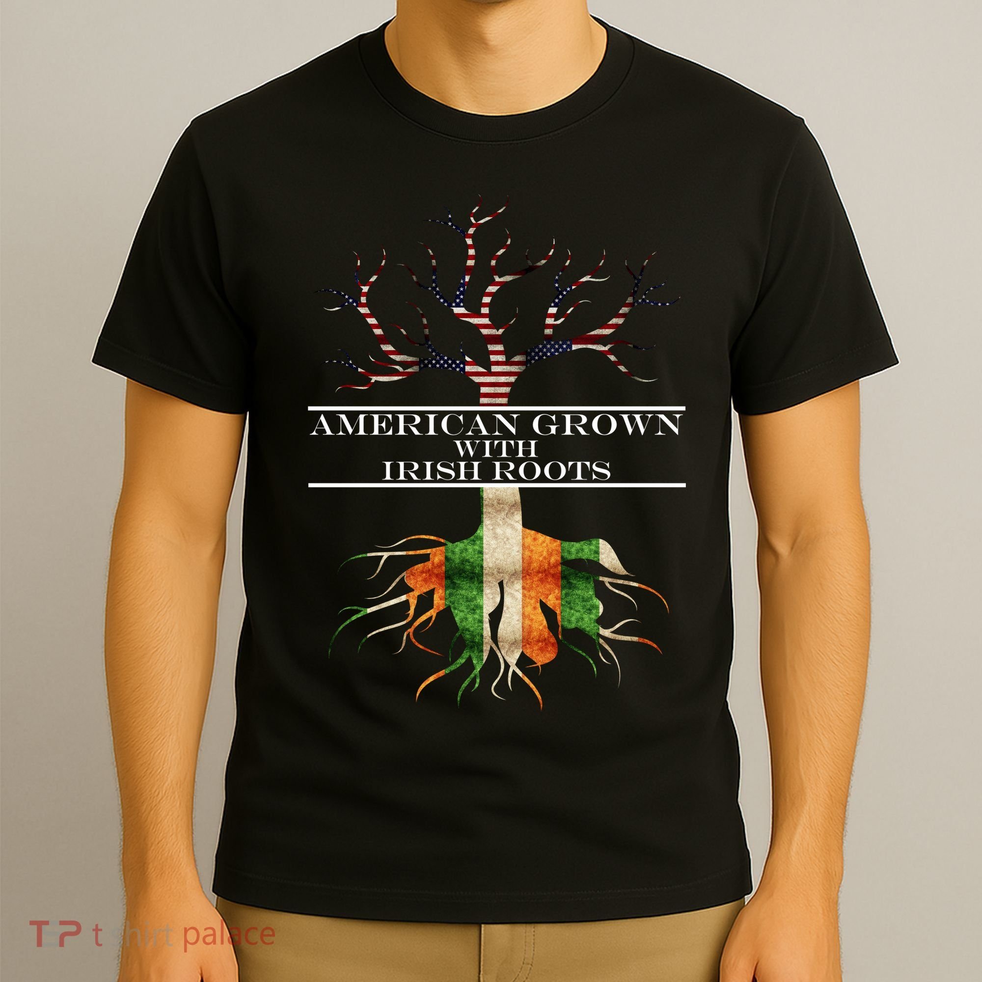 American Grown With Irish Roots T-Shirt