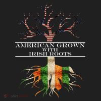 American Grown With Irish Roots Golf Towel thumb 3