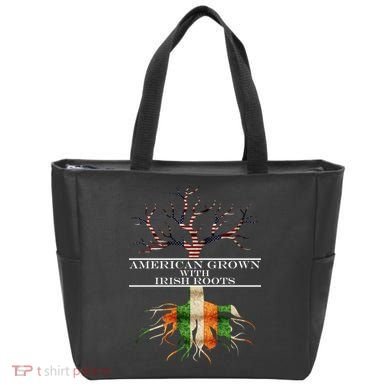 American Grown With Irish Roots Tote Bag