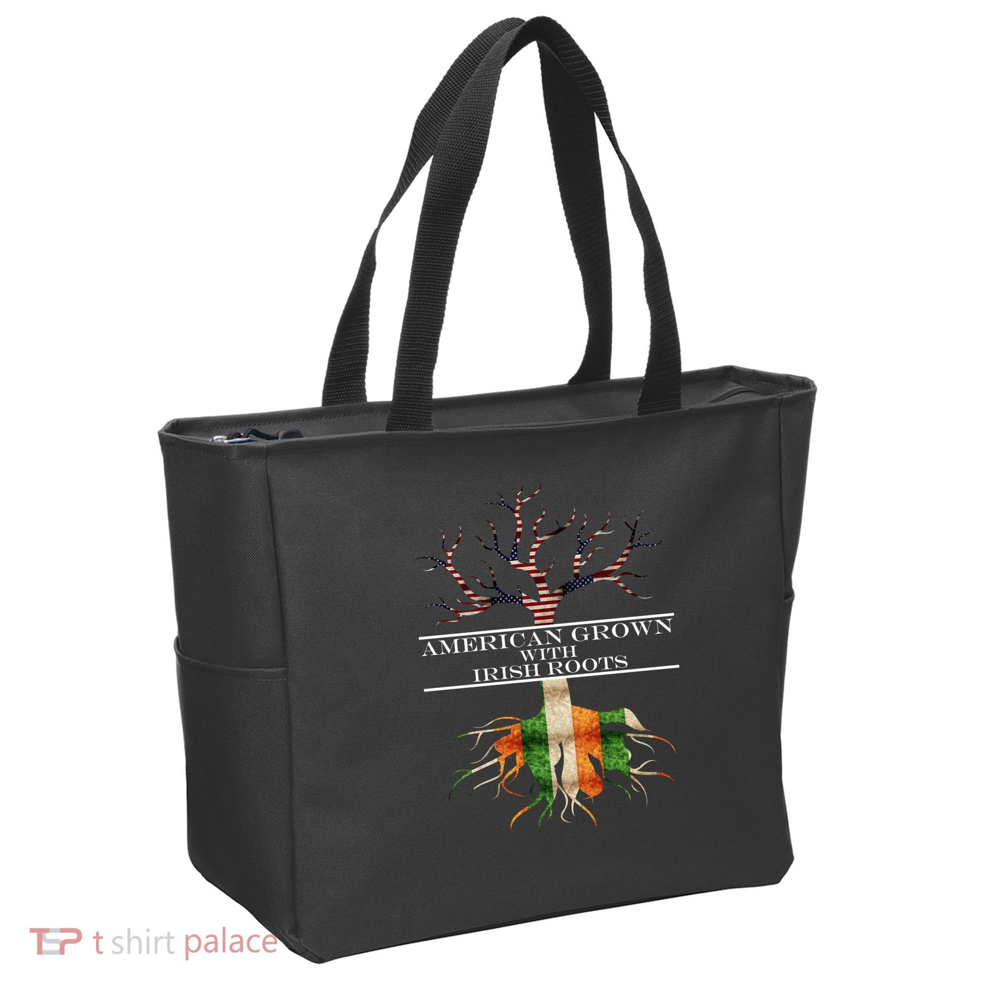 American Grown With Irish Roots Tote Bag