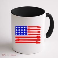 American Guitar Coffee Mug thumb 1