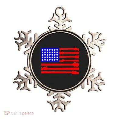 American Guitar Ornament
