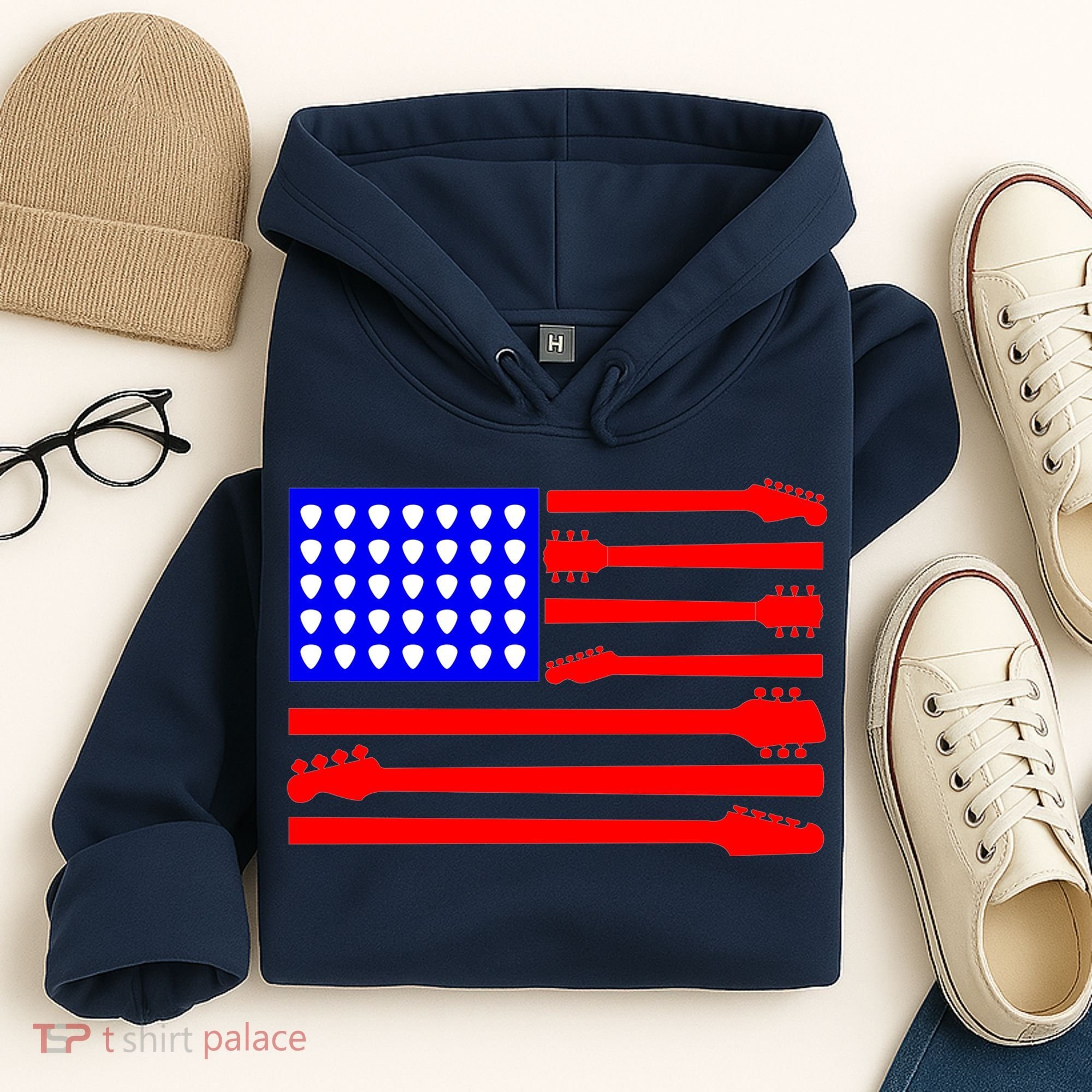 American Guitar Hoodie