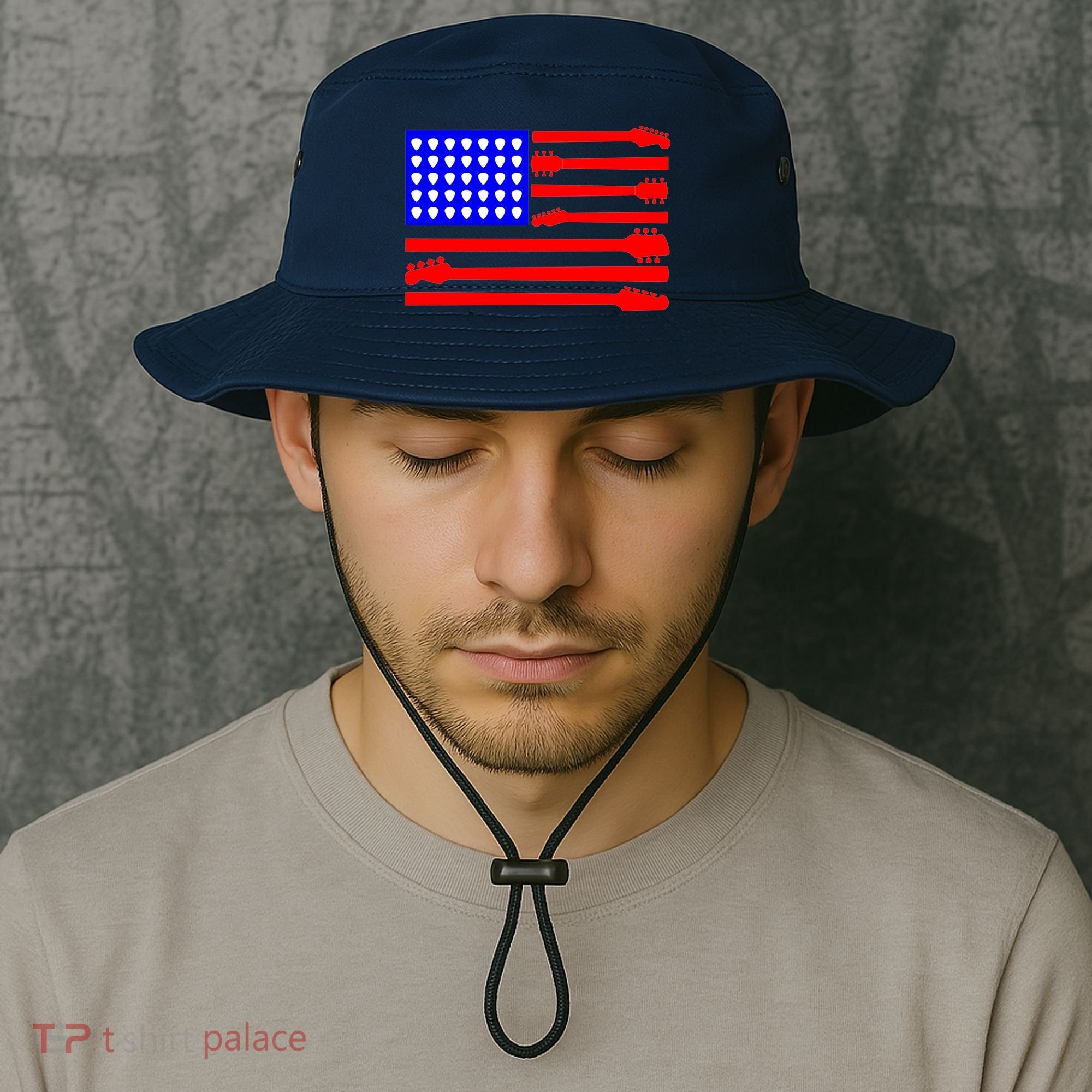 American Guitar Bucket Hat