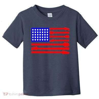American Guitar Toddler T-Shirt