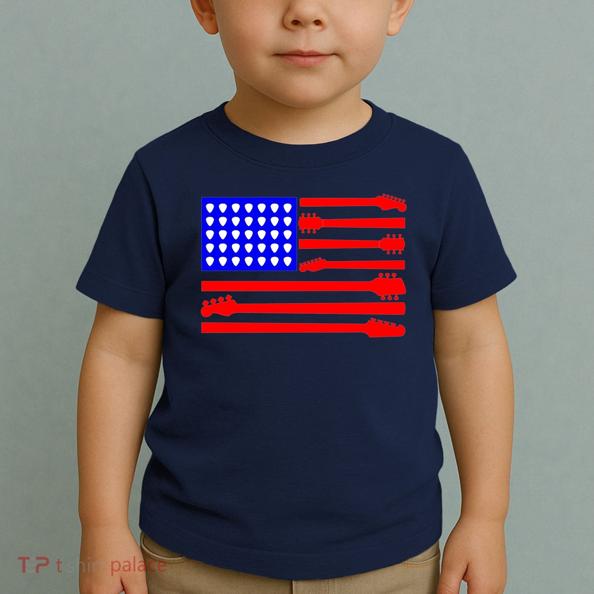 American Guitar Toddler T-Shirt