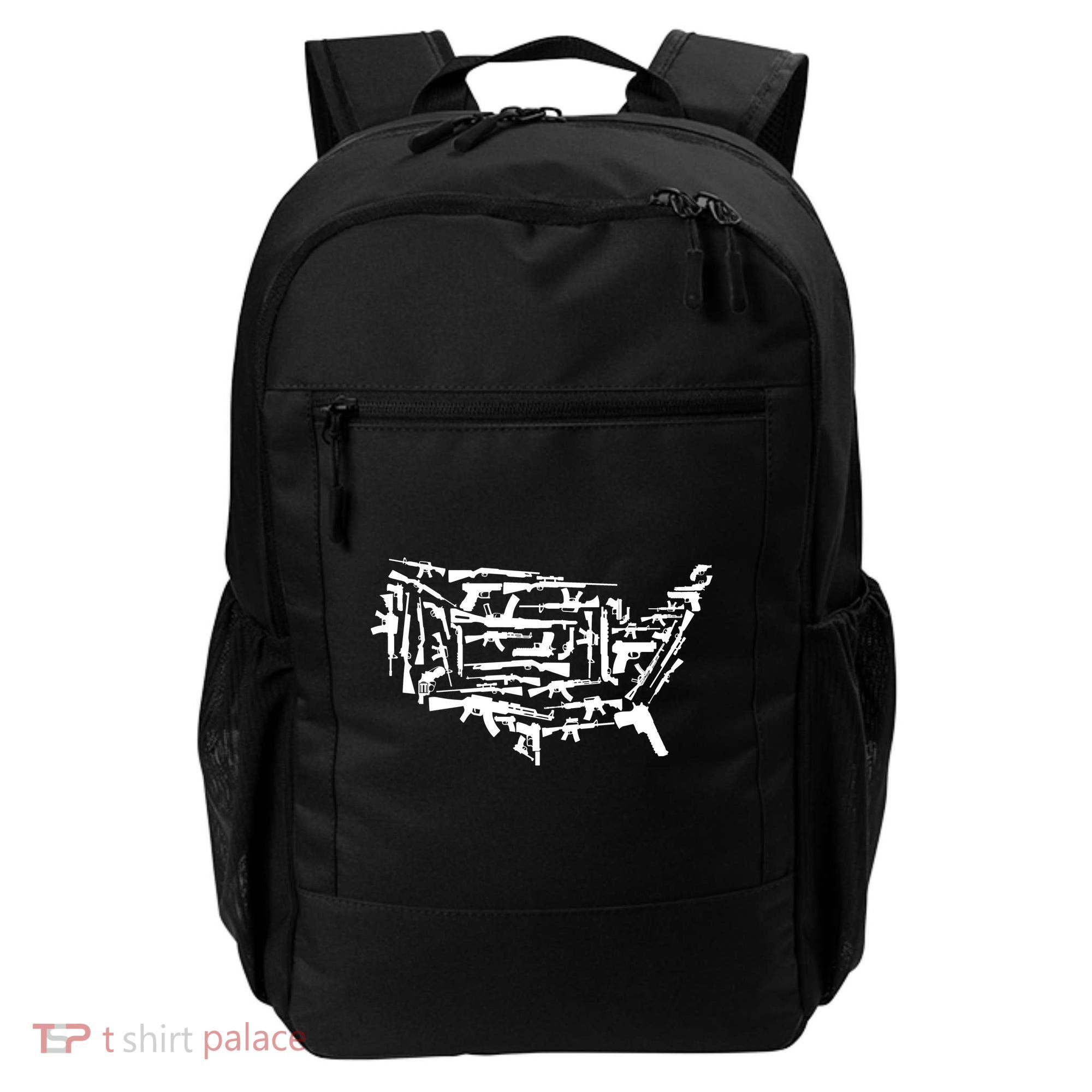 American Gun Map Backpack