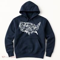 American Gun Map Hoodie thumb 0