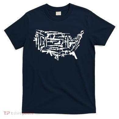 American Gun Map T-Shirt