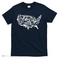 American Gun Map T-Shirt thumb 0