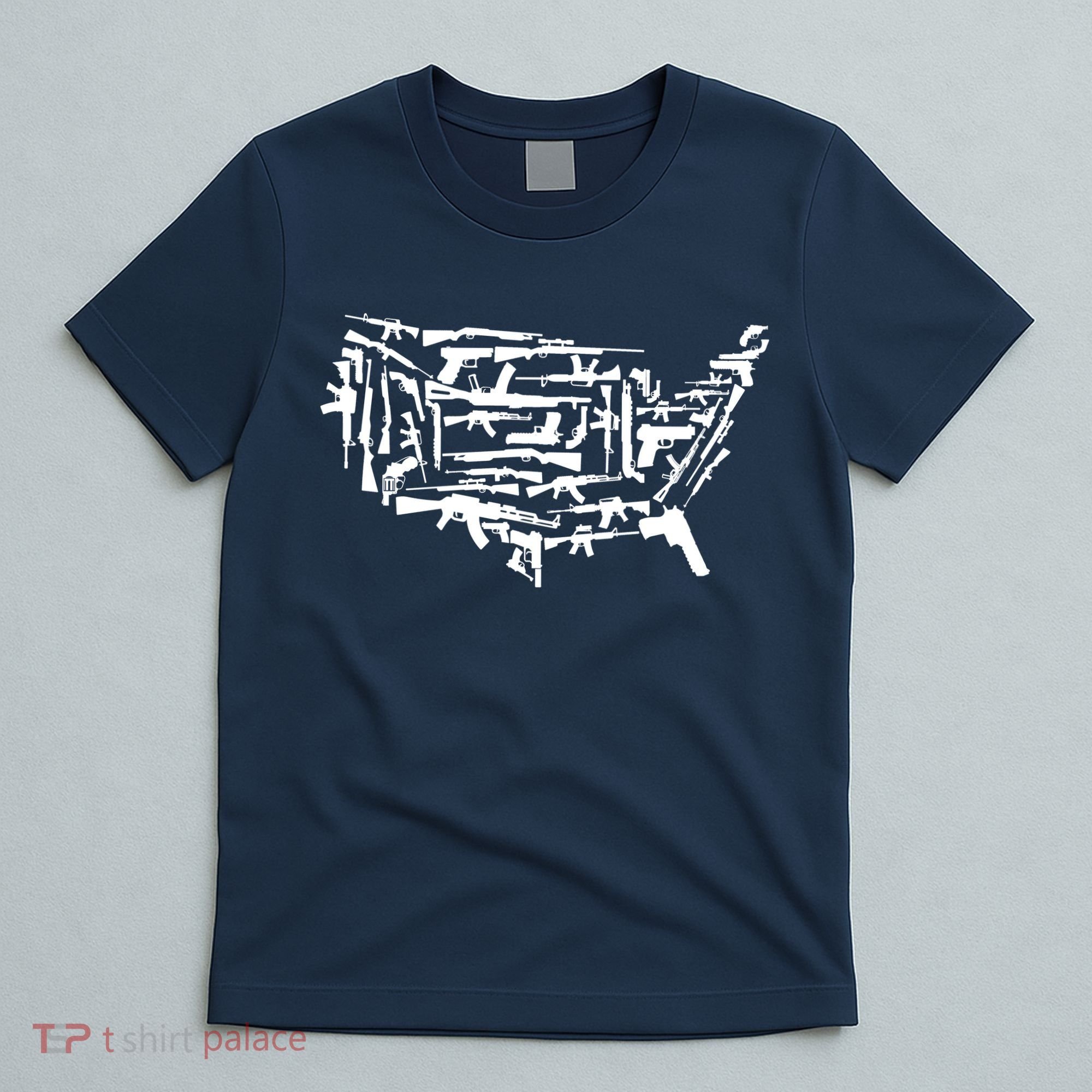 American Gun Map T-Shirt