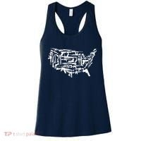 American Gun Map Women's Tank Top thumb 0