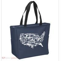 American Gun Map Tote Bag thumb 2