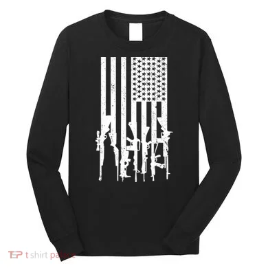 American Guns Long Sleeve Shirt