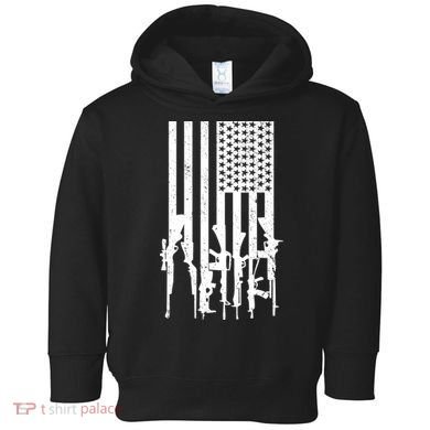 American Guns Toddler Hoodie