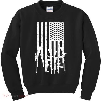 American Guns Kids Sweatshirt