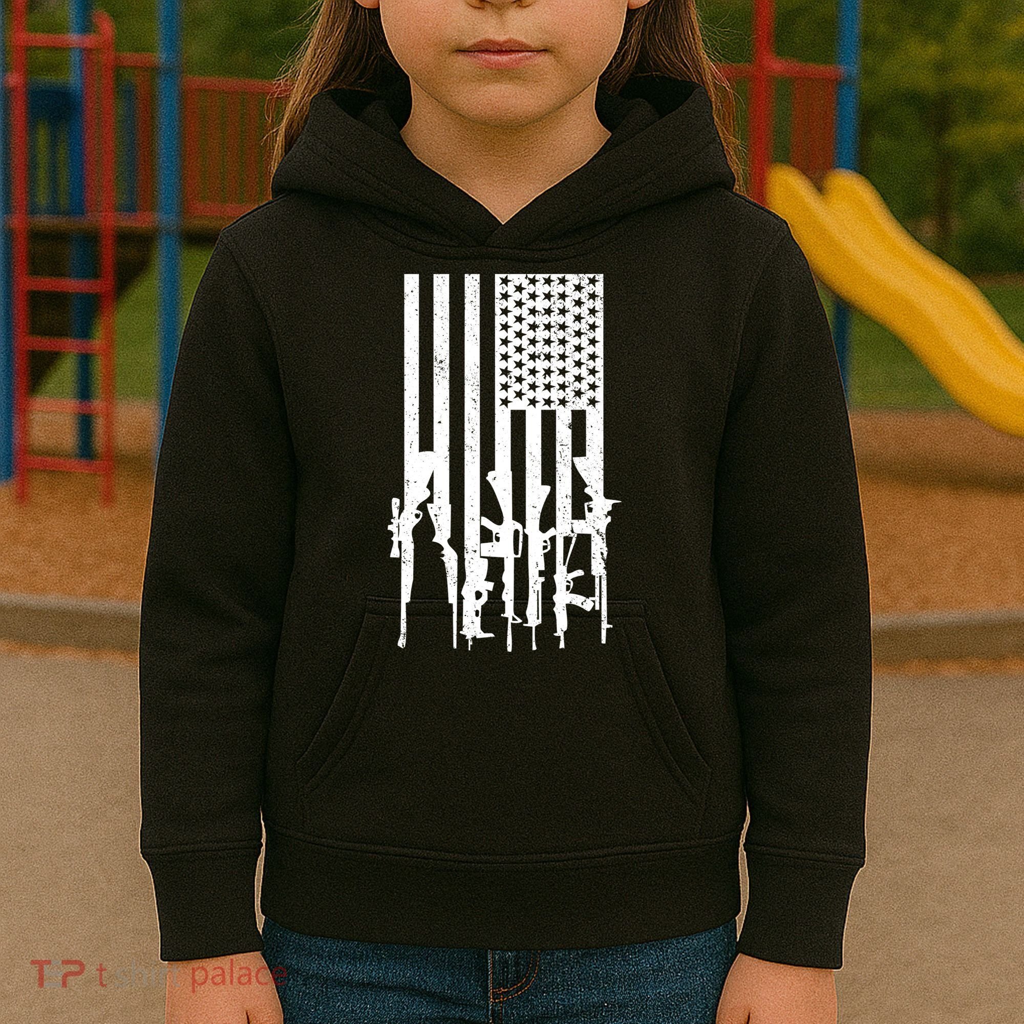 American Guns Kids Hoodie