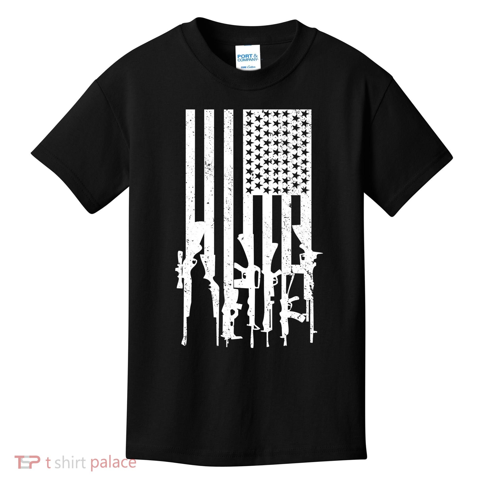 American Guns Kids T-Shirt