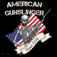 American Gunslinger Since 1776 USA-Made Doggie Bandana thumb 2