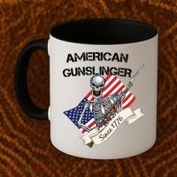 American Gunslinger Since 1776 Coffee Mug thumb 2