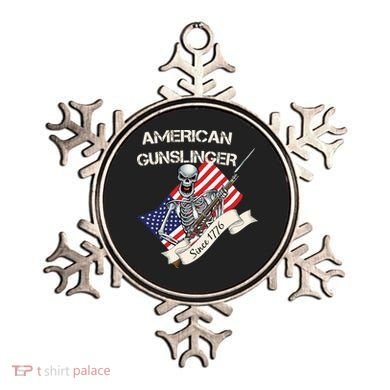 American Gunslinger Since 1776 Ornament