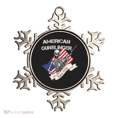 American Gunslinger Since 1776 Ornament