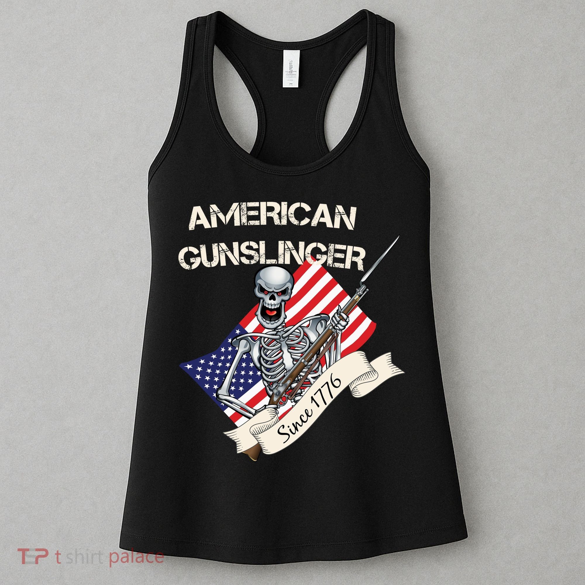 American Gunslinger Since 1776 Women's Tank Top