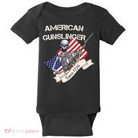 American Gunslinger Since 1776 Baby Bodysuit thumb 0