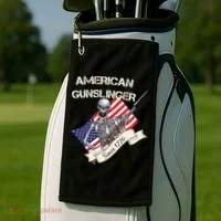 American Gunslinger Since 1776 Golf Towel thumb 2