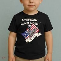 American Gunslinger Since 1776 Toddler T-Shirt thumb 2