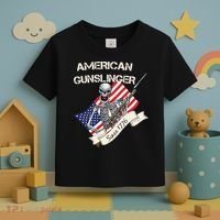 American Gunslinger Since 1776 Toddler T-Shirt thumb 3
