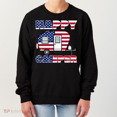American Happy Camper USA Women's Sweatshirt