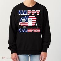 American Happy Camper USA Women's Sweatshirt thumb 0