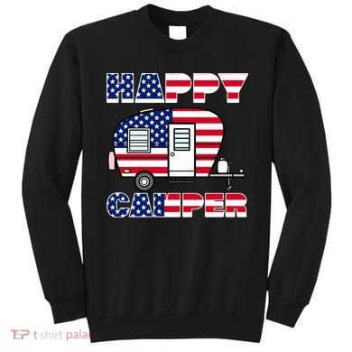 American Happy Camper USA Sweatshirt
