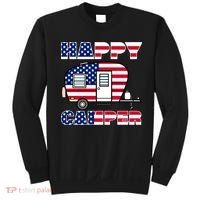 American Happy Camper USA Sweatshirt thumb 0