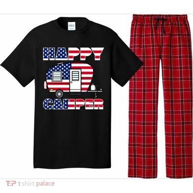 American Happy Camper USA Pajama Set
