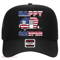 American Happy Camper USA Hat thumb 0