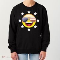 American Hippie Smiley Face Women's Sweatshirt thumb 0