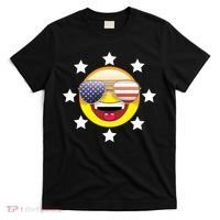 American Hippie Smiley Face T-Shirt thumb 0