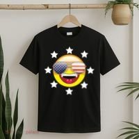 American Hippie Smiley Face T-Shirt thumb 2